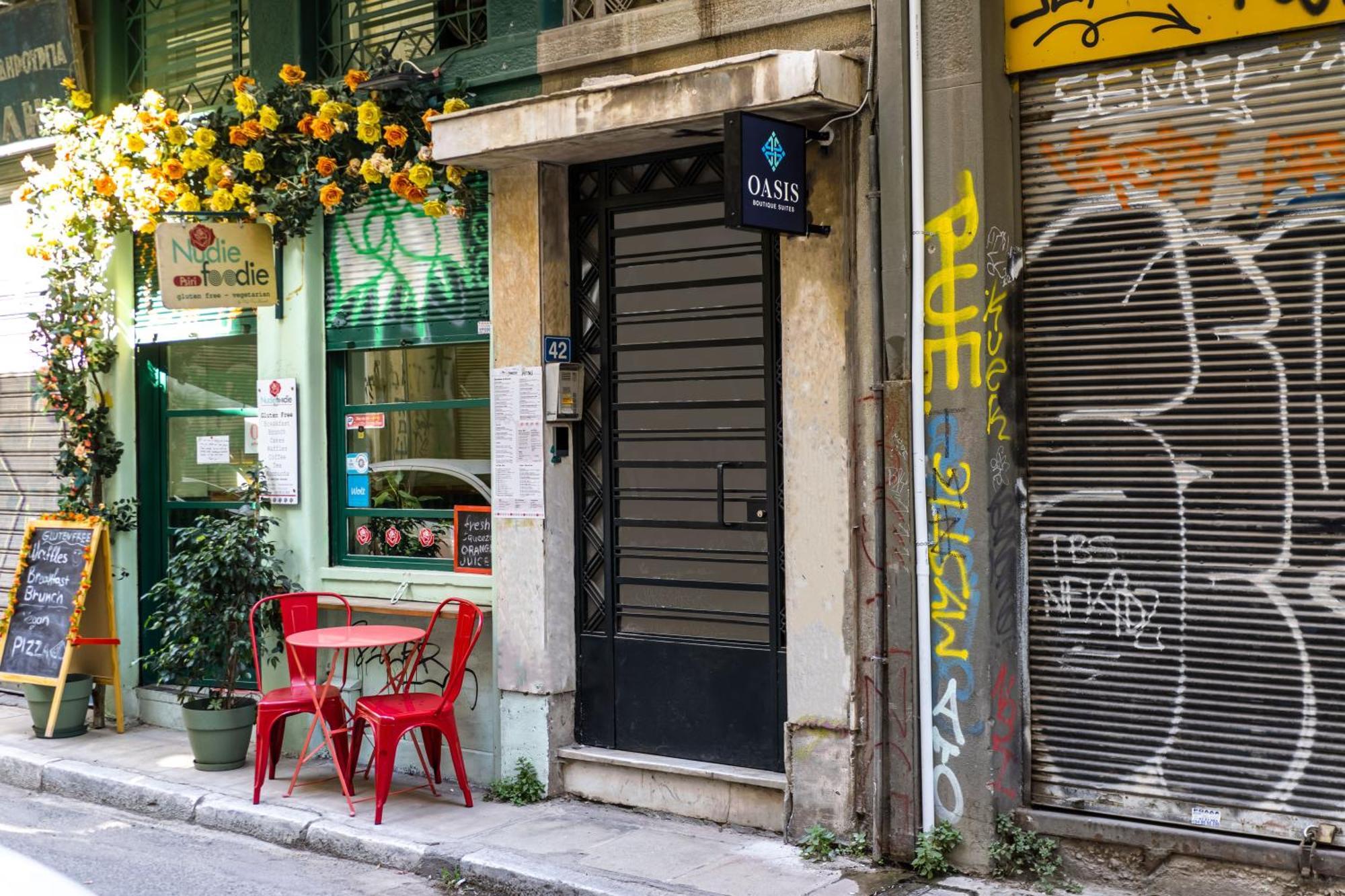 Oasis Athens - Boutique Suites Ngoại thất bức ảnh